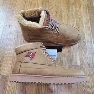 FOCO Mens NFL Team Logo Tailgate Boots Sz 9 Tampa Bay Buccaneers (TD1)